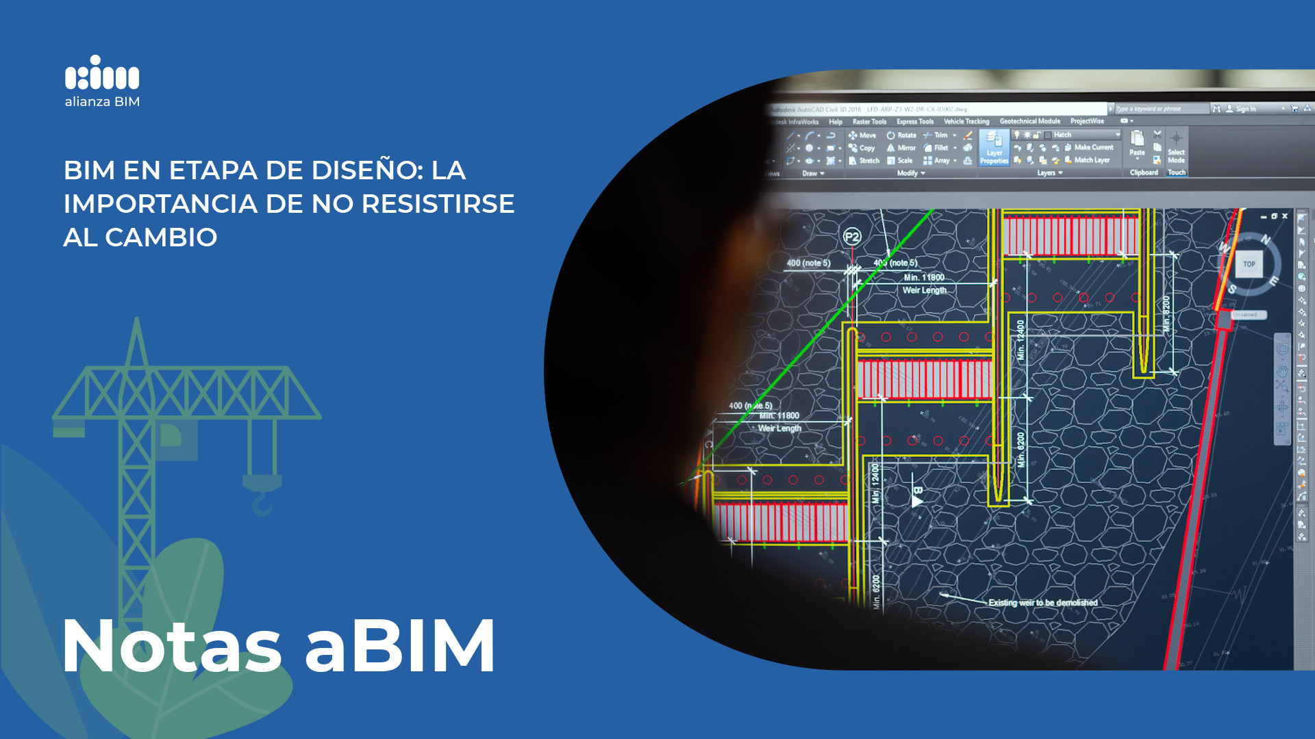 nota bim en etapa diseño