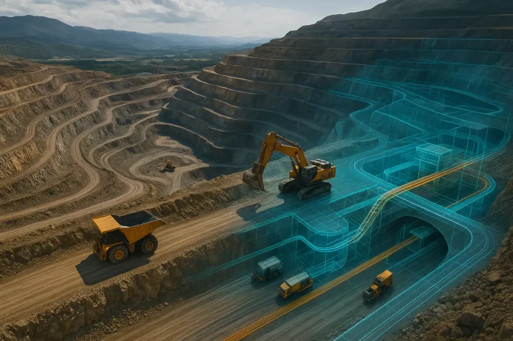Gemelos digitales: La innovación que transforma la minería